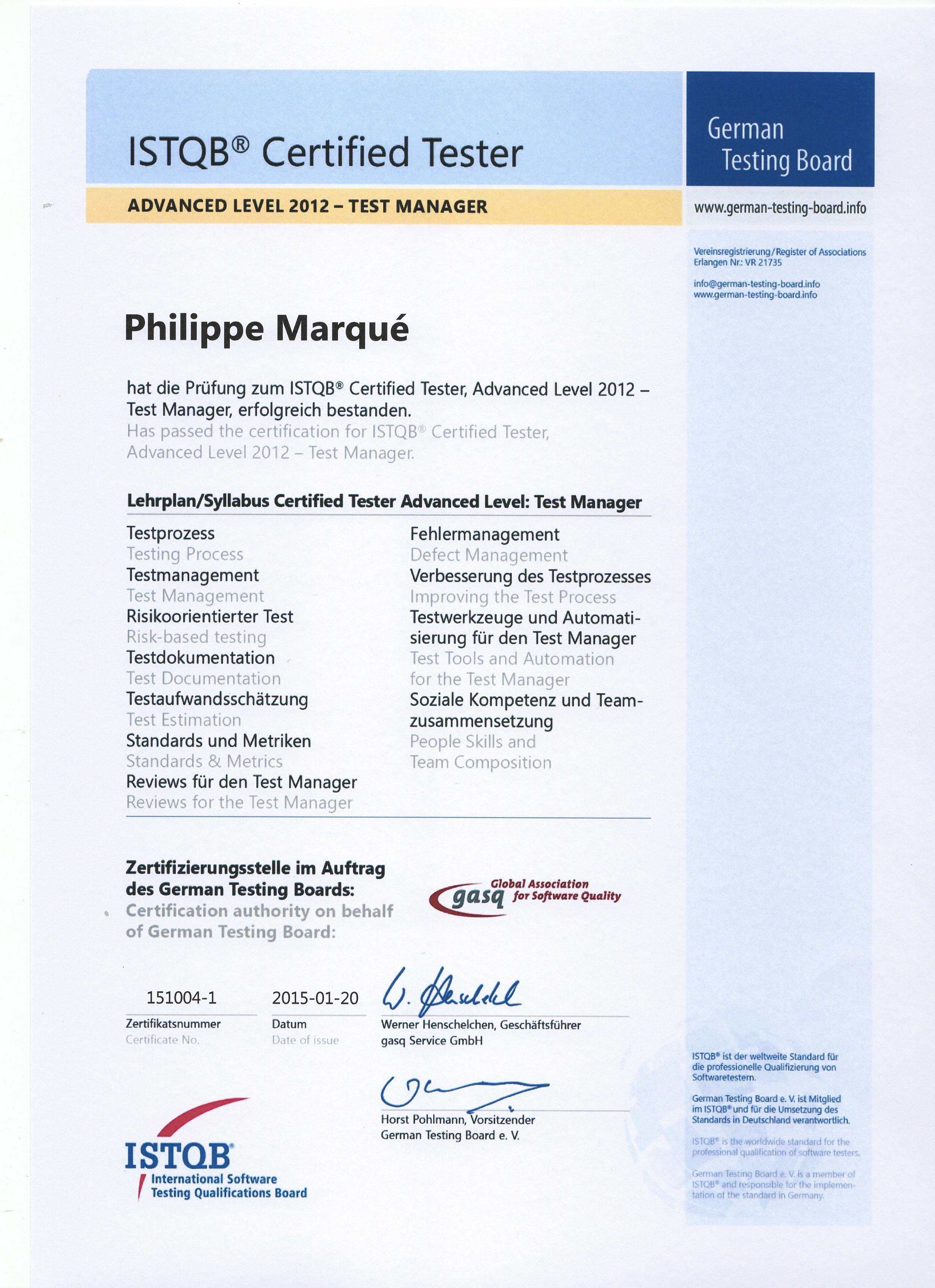 Resume sap srm germany